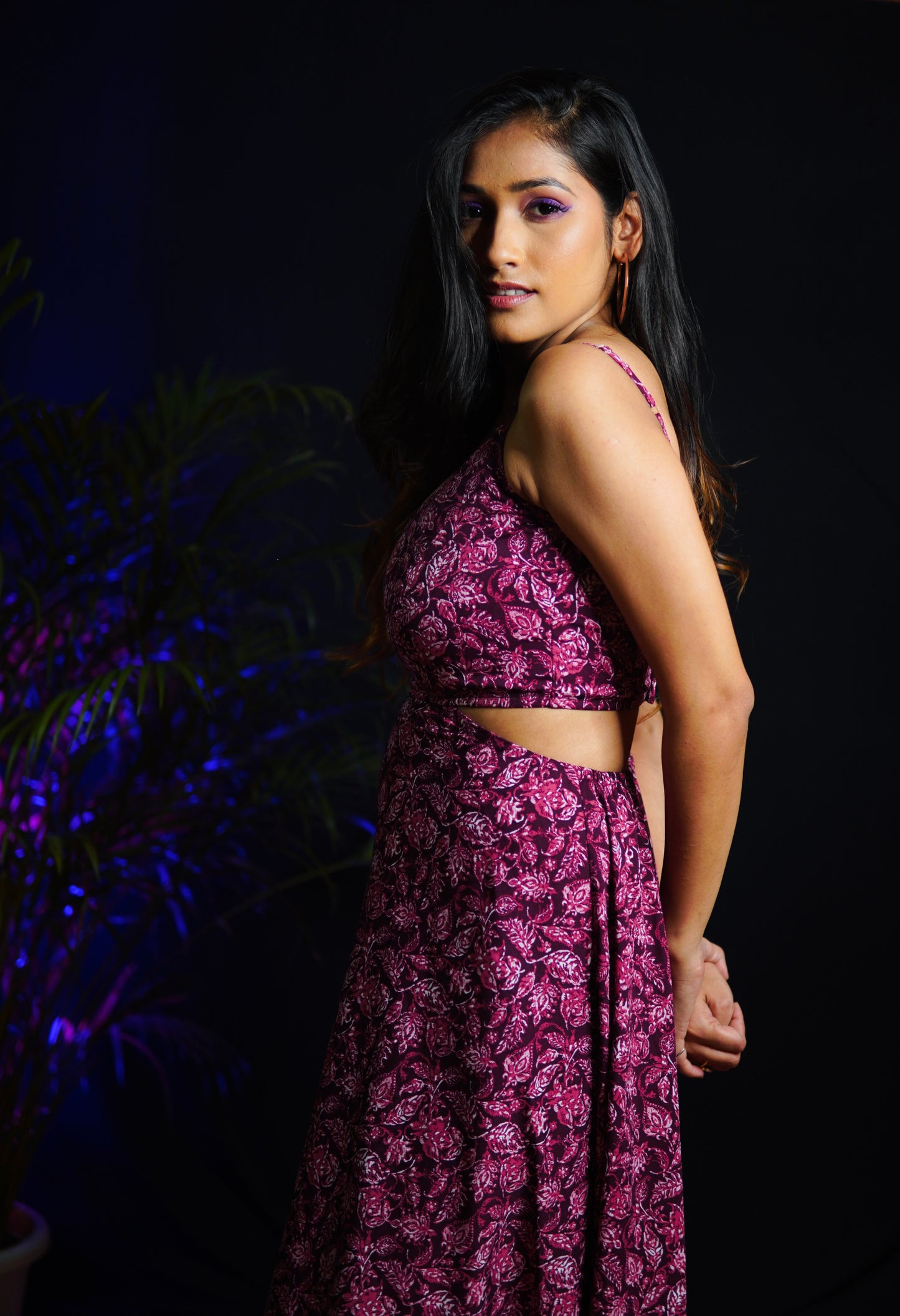 PAHELI RANI Women's Floral Shoulder Straps Dresses
